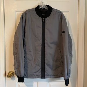 DKNY Reflective Bomber Jacket